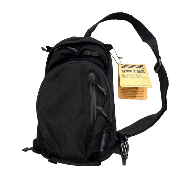 VIKTOS Black Arms Compy Upscale 2 CCW Slingbag; Gun/Ammunition Bag; Black; NWT